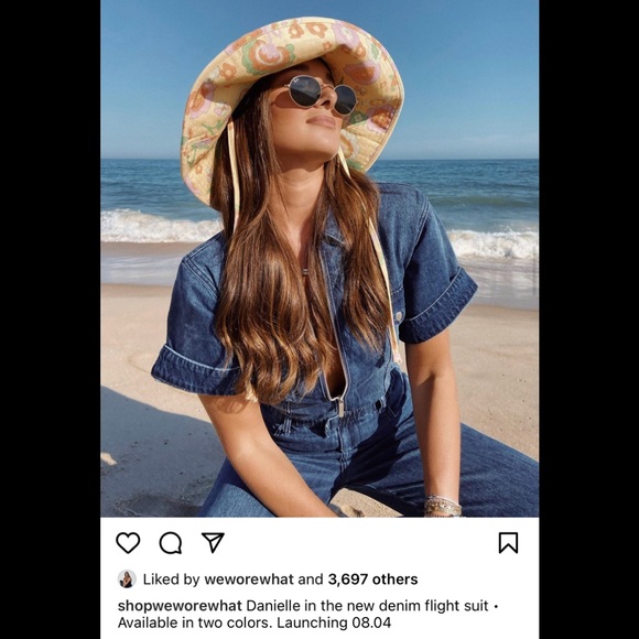 WeWoreWhat Denim Flight Suit - Picture 6 of 6